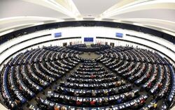 Das Europaparlament.