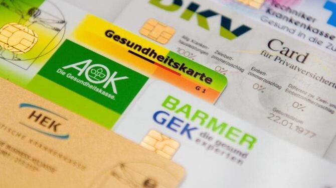 Die gesetzlichen Krankenkassen sind ins Minus gerutscht. Foto: Robert Schlesinger/Symbol