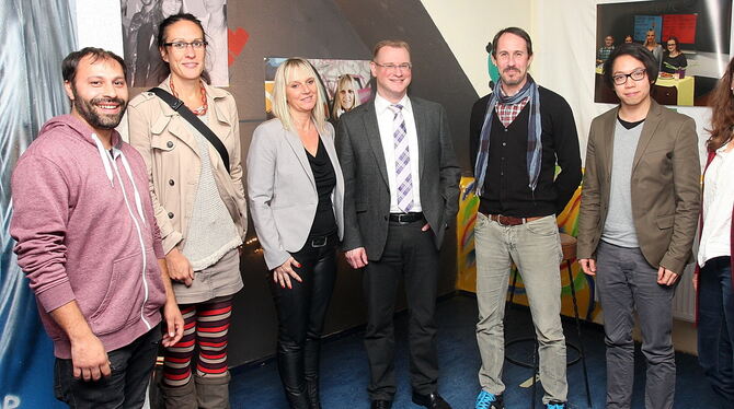 Feierten gemeinsam das zehnjährige Bestehen der Jugendhaus-Kooperation zwischen Gemeinde und der Mariaberger Ausbildung & Servic Feierten gemeinsam das zehnjährige Bestehen der Jugendhaus-Kooperation zwischen Gemeinde und der Mariaberger Ausbildung & Servic