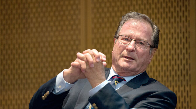 Klaus Kinkel (FDP), Bundesaußenmininister a.D., im Jahr 2014.  FOTO: DPA