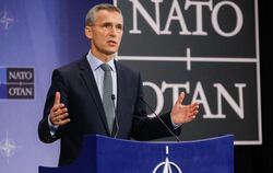 Die Nato sieht eine neue Bedrohung aus dem Osten. In Brüssel beraten die Außenminister mit Generalsekretär Jens Stoltenberg ü