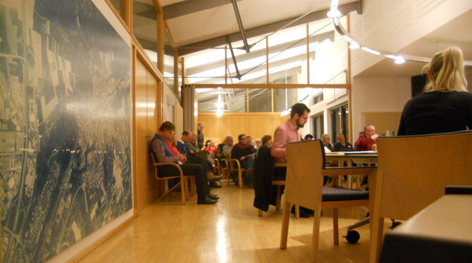 Volle Hütte im Wannweiler Rathaus: Die Menschen interessierten sich sehr für die Pläne der Gemeindeverwaltung, in Sozialwohnunge