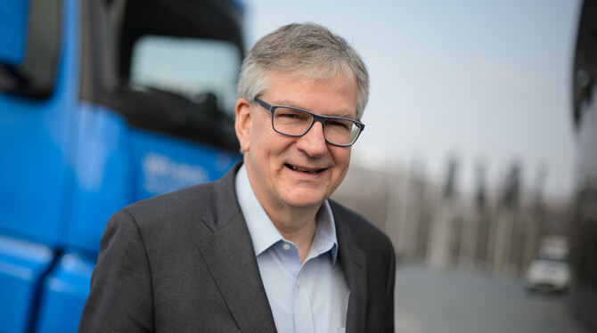 Martin Daum,  Vorstand der  Daimler AG und  Leiter Daimler Trucks & Buses.  FOTO: DPA