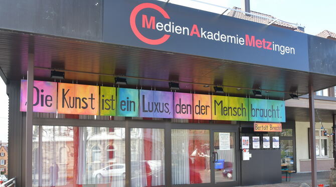 Die Medienakademie Metzingen bereichert das kulturelle Leben der Stadt.  FOTO: MEY