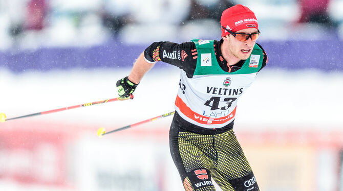 Skilangläufer Florian Notz aus Dettingen/Erms, der für die SZ Römerstein startet, wird international weiter angreifen. FOTO: EIB