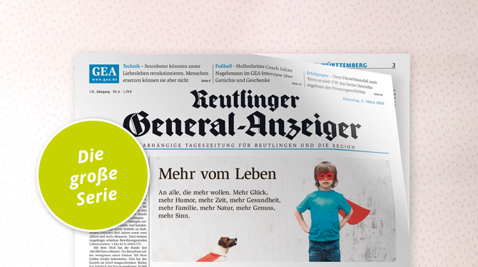 Mehr vom GEA. Mehr vom Leben.