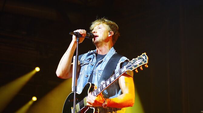 Frontmann Samu Haber.  FOTO: BECKER