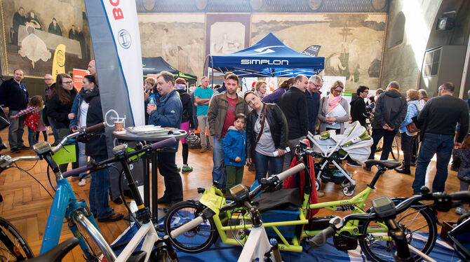Die neuesten Fahrräder und Trends in der Branche gibt es am Sonntag, 25. März, auf der Fahrradmesse BIKE & more in Pfullingen zu