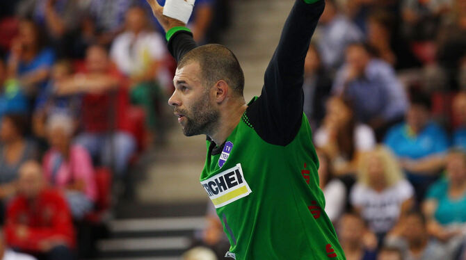 Steht nächste Saison im Tor des TV Neuhausen: Dragan Jerkovic. FOTO: EIBNER Steht nächste Saison im Tor des TV Neuhausen: Dragan Jerkovic. FOTO: EIBNER