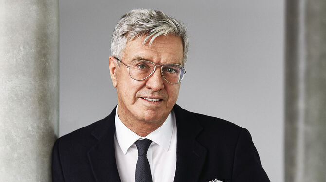 Gründer und Geschäftsführer von Marc Cain, Helmut Schlotterer. Gründer und Geschäftsführer von Marc Cain, Helmut Schlotterer.