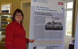 Elke Lechner hat für die Ausstellung 200 Jahre Frauen an der Universität Hohenheim 25 000 Akten gesichtet und vier Biografien he