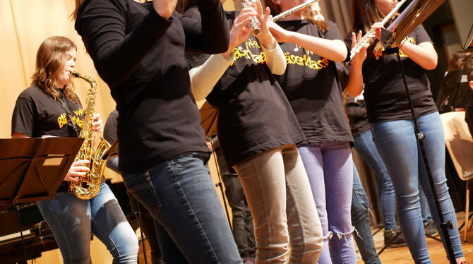 Pfullingens musikalischer Nachwuchs präsentierte sich erfolgreich beim Konzert der Musikschule. FOTO: NOL