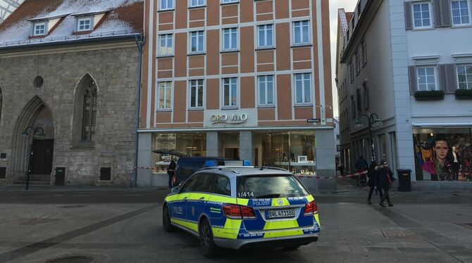 Einbruch Juwelier Marktplatz Reutlingen