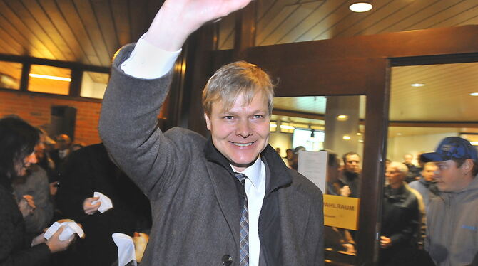 So hat Peter Nußbaum am 24. Oktober 2010 gejubelt, als ihn die Lichtensteiner überraschend zum Bürgermeister gewählt hatten. Im
