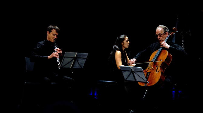 Das Duo con Aura mit Martin Spangenberg bringt unter anderem Beethoven auf die Konzertbühne. FOTO: KULTURREFERAT BAD URACH
