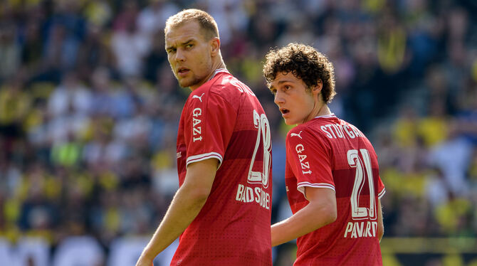 Skeptischer Blick: Holger Badstuber hat die Spielweise des VfB Stuttgart kritisiert. FOTO: EIBNER