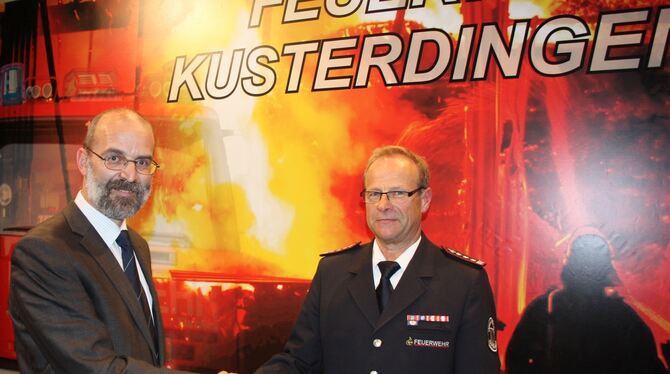 Kusterdingens Bürgermeister Jürgen Soltau blickt auf  16 Jahre im Amt des Gemeindeoberhauptes zurück. FOTO: STRAUB