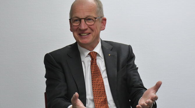 Landeshandwerkspräsident Rainer Reichhold. FOTO: MEYER
