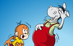 Äffle und Pferdle sind echte schwäbische Kultfiguren.   FOTO: LANG-FILM MEDIENPRODUKTION