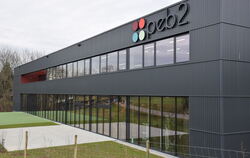 Das Sportvereinszentrum peb2, gemeinsames Projekt des VfL Pfullingen und des TSV Eningen. 