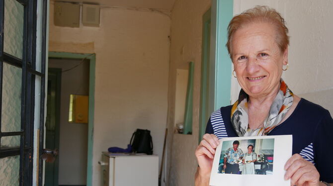 Sophia Paralikidou blickt gerne zurück auf ihre Zeit als Wirtin der »Gaststätte Römerschanze«. Diese führte sie gemeinsam mit ih Sophia Paralikidou blickt gerne zurück auf ihre Zeit als Wirtin der »Gaststätte Römerschanze«. Diese führte sie gemeinsam mit ih