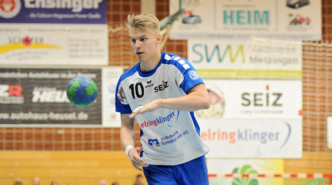 Überzeugte als siebenfacher Torschütze: Felix Stahl. FOTO: EIBNER Überzeugte als siebenfacher Torschütze: Felix Stahl. FOTO: EIBNER