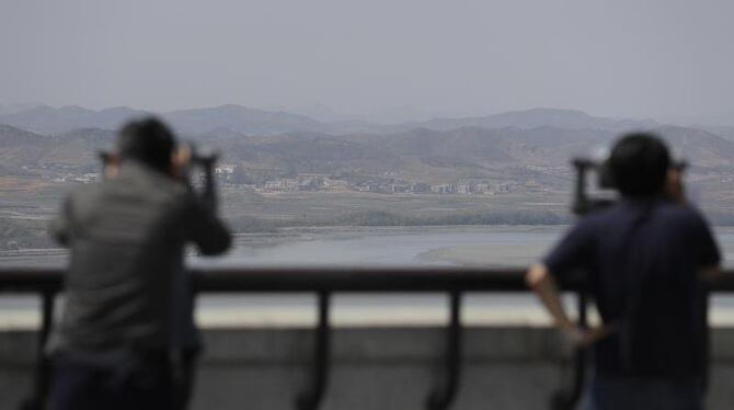 Ausblick nach Nordkorea