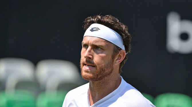 Der Bundesligaspieler Michael Berrer vom Tennisverein Reutlingen ist Botschafter des Weissenhof-Turniers.   FOTO: EIBNER