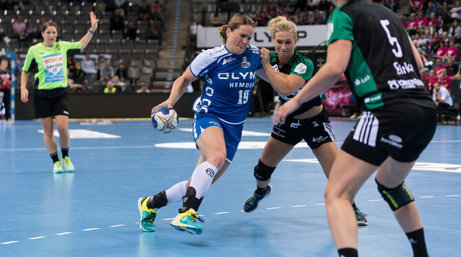 Anna Loerper (links) hört nach 13 Jahren im Nationalteam auf. Foto: Eibner Anna Loerper (links) hört nach 13 Jahren im Nationalteam auf. Foto: Eibner