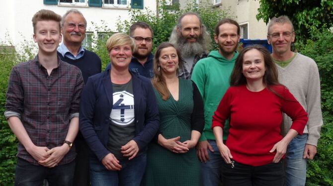Der neue Kreisvorstand von Bündnis 90/Die Grünen (von links): Jonathan Nörz, Rudolf Sommer, Cindy Holmberg, Sascha Lootze, Chris