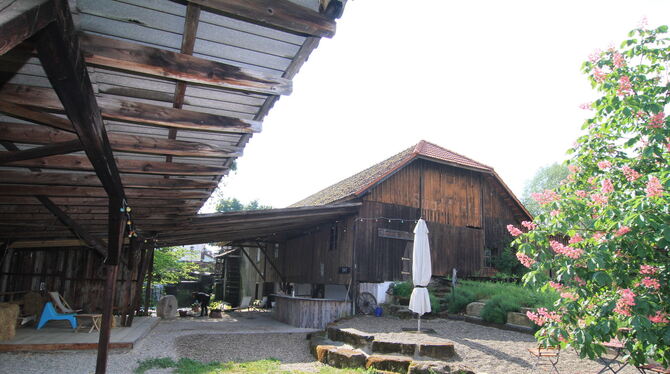 Hinterhof der Trost-Mühle: Viel Platz, der auch einen Biergaten aufnehmen könnte.