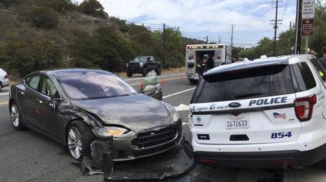 Tesla-Unfall