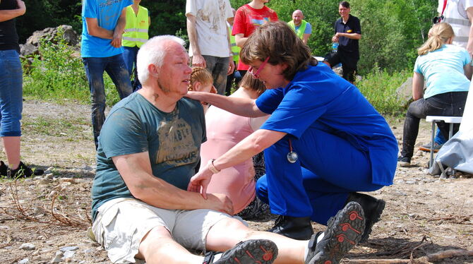 Katastrophenschutzübung Pfrondorf