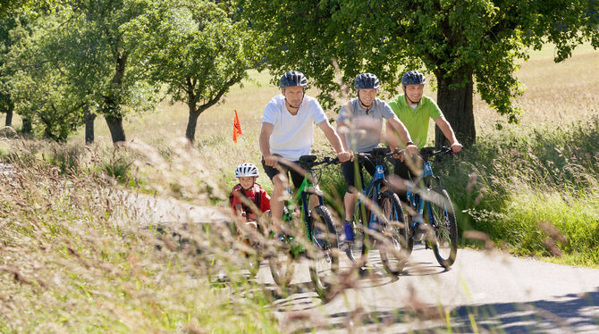 Radfahren ist leise, umweltfreundlich und entspannt.  GEA-ARCHIV-FOTO
