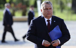 Viktor Orban, Ministerpräsident von Ungarn, fährt derzeit punktuell einen rabtiaten Anti-EU-Kurs.  FOTO: DPA 