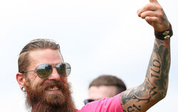 Tauziehen oder Maßkrugstemmen: Urig waren die Disziplinen bei den schwäbischen Highlandgames in Baach. Auch das Ambiente stimmte