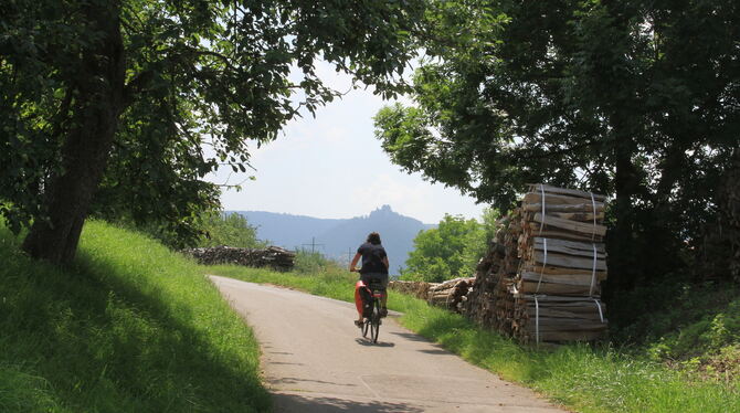 Idyllisch und weitab vom Autoverkehr – hier könnte ein Abschnitt des Radschnellwegs zwischen Bad Urach und Reutlingen verlaufen.