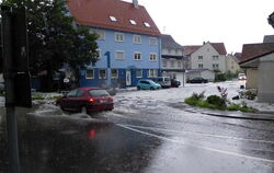 Starkregen Unwetter Sonnenbühl Undingen