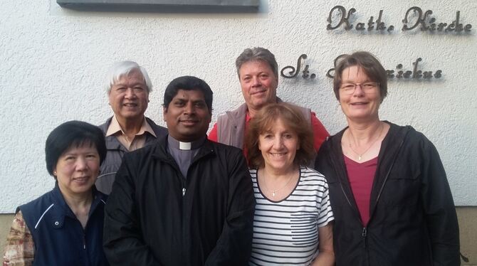 Pfarrer Lourdhu Jeeveraj aus Indien weilte vor Kurzem zu einem Besuch bei der katholischen Kirchengemeinde in Pliezhausen, wo er