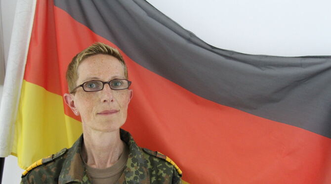 Flottenarzt Cathrin Streier ist Vorgesetzte aller deutschen Offiziere beim Kfor-Einsatz in Pristina.