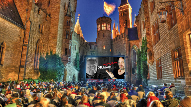 »Dr. Mabuse« auf Schwäbisch im Burghof läuft am zweiten Tag.  FOTO: PR