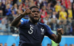 Matchwinner Samuel Umtiti erzielte im Halbfinale gegen Belgien das Tor des Abends und bescherte damit Frankreich die Endspiel-Te