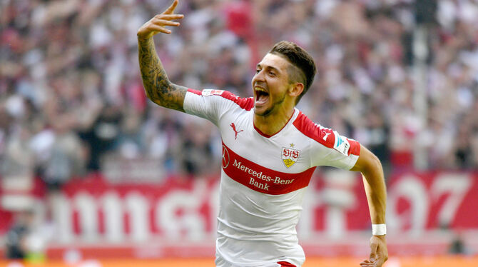 Der Stuttgarter Matthias Zimmermann wechselt vom Neckar an den Rhein zum Liga-Rivalen Fortuna Düsseldorf. FOTO: EIBNER Der Stuttgarter Matthias Zimmermann wechselt vom Neckar an den Rhein zum Liga-Rivalen Fortuna Düsseldorf. FOTO: EIBNER
