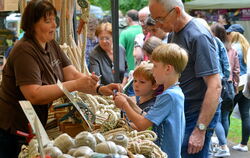 Im Stadtgarten wurde für die kleinen Besucher einiges geboten.