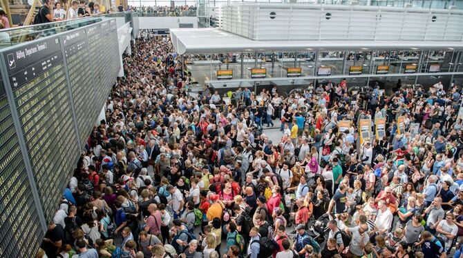 München Flughafen Flugausfall