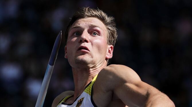 Olympiasieger Thomas Röhler musste in der Qualifikation zittern. FOTO: DPA