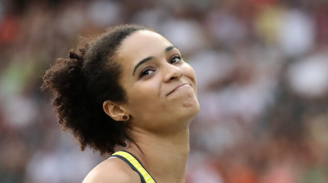 Marie-Laurence Jungfleisch kämpft im Finale von Berlin um eine Medaille.  FOTO: DPA
