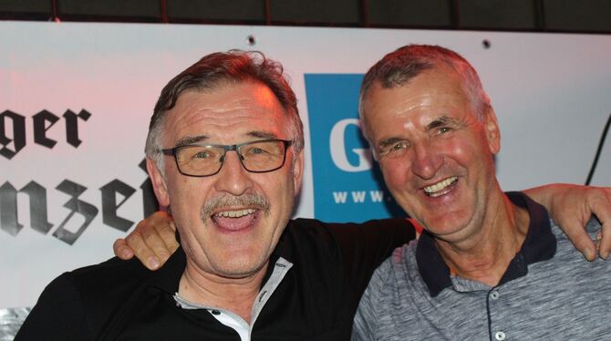 Gerhard Steinhilber und Klaus Kupke zogen eine höchst erfreuliche Bilanz.