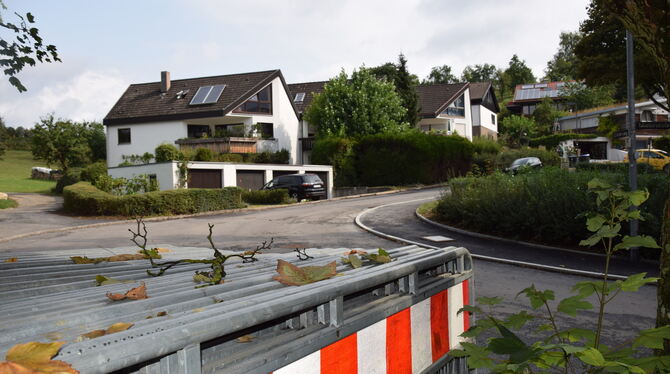 Die Sanierung des Bereichs Elsterweg/Talackerstraße ist weitgehend abgeschlossen. Die Baustellenabsperrungen sind bereits abgeba