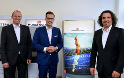 Sie bilden den Vorstand der nicht börsennotierten Morgenstern AG in Reutlingen (von links): Thomas Morgenstern, Vorsitzender Rob
